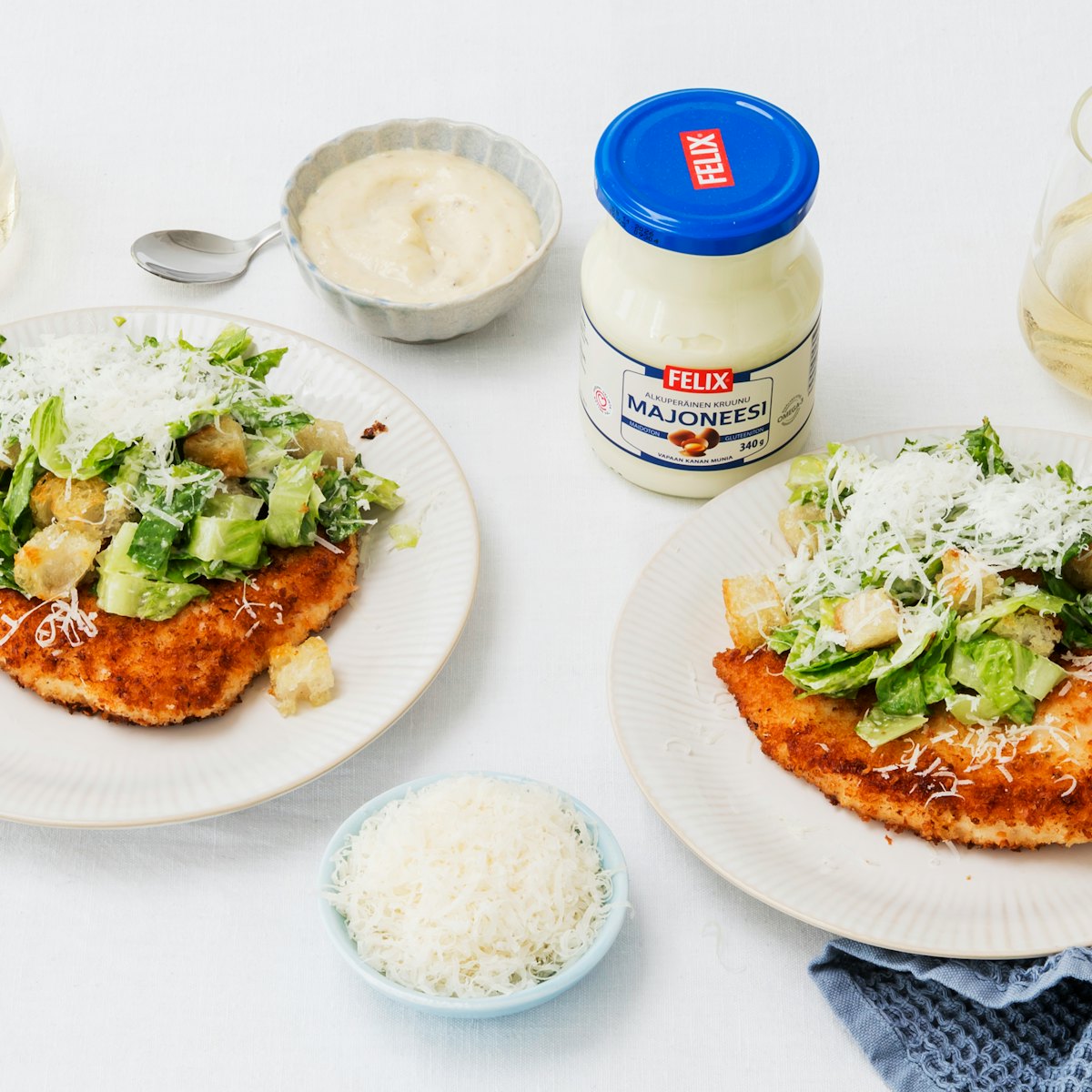 Caesar kanaschnitzel