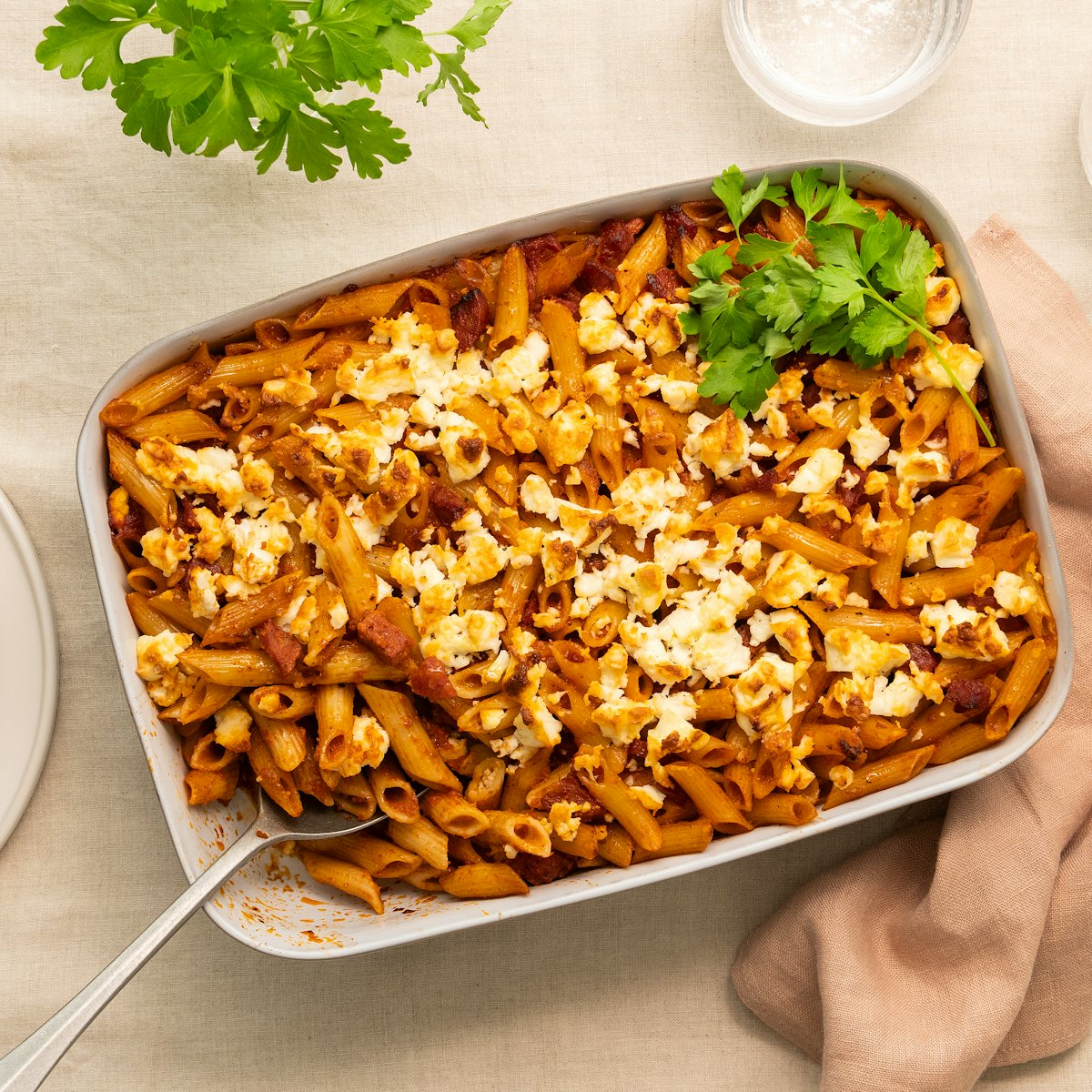 Chorizo-pastavuoka