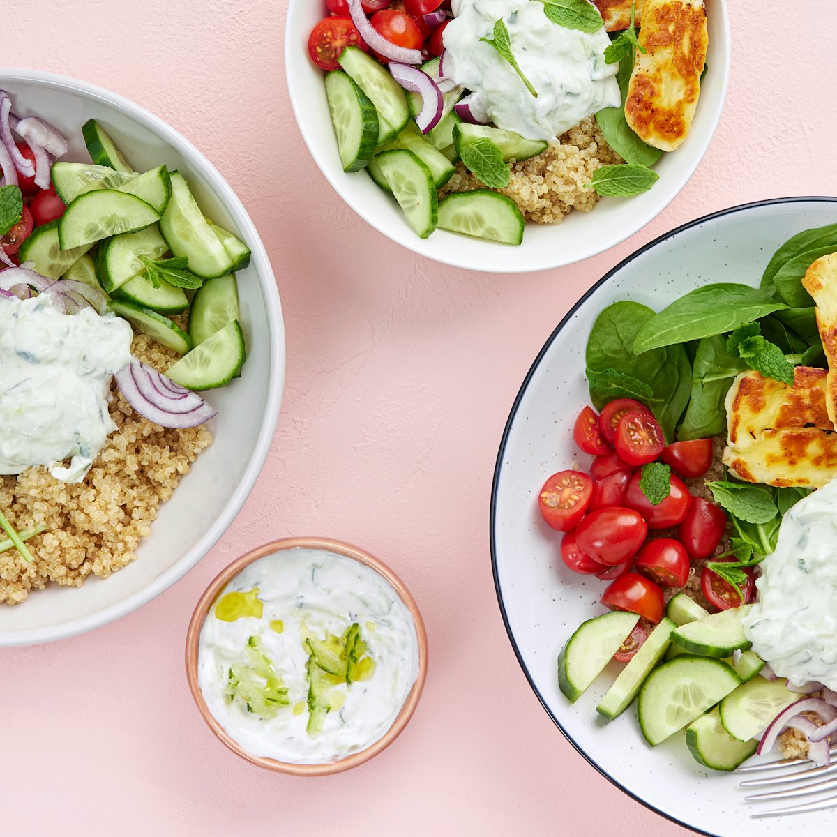 Halloumi-bowl