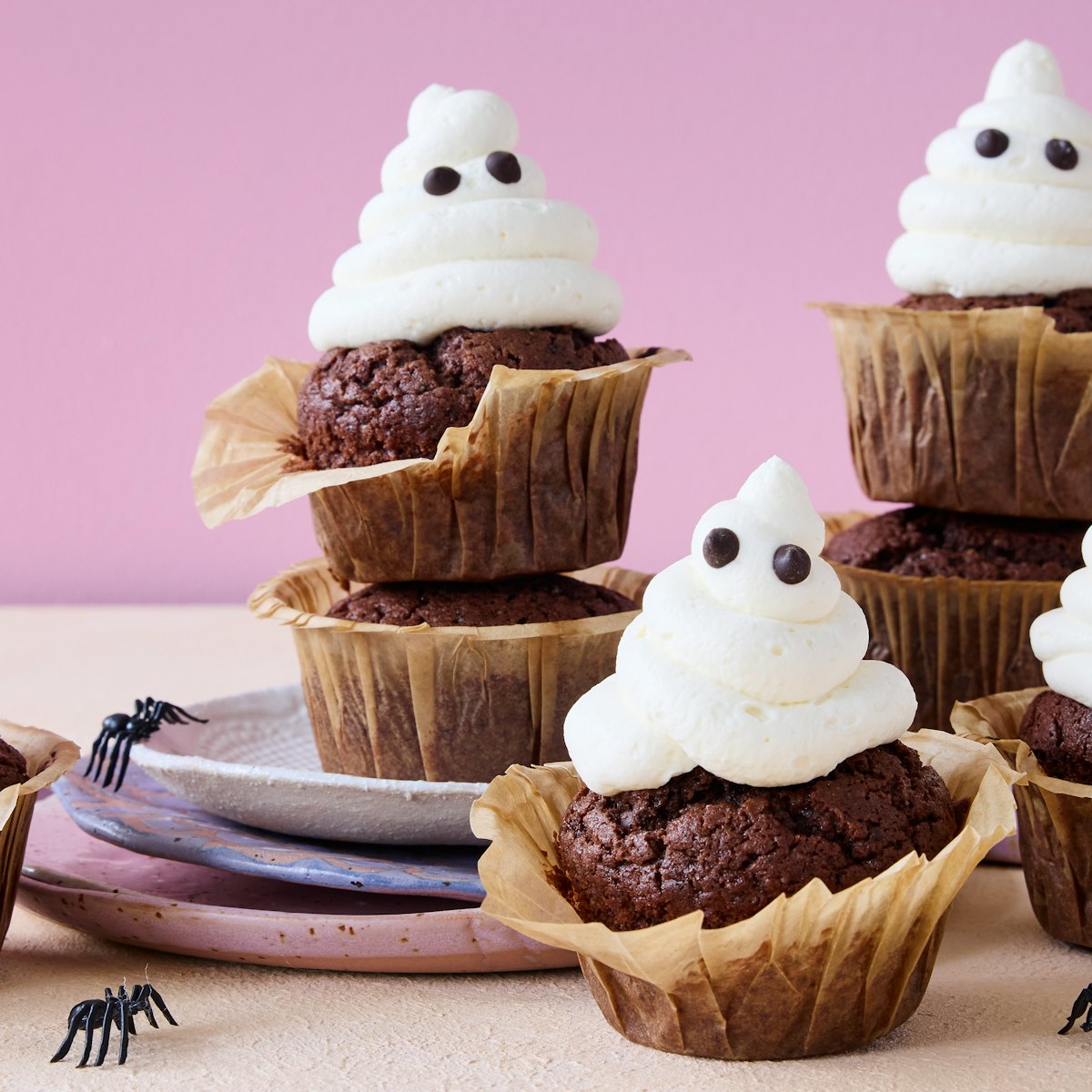 Halloween haamumuffinit