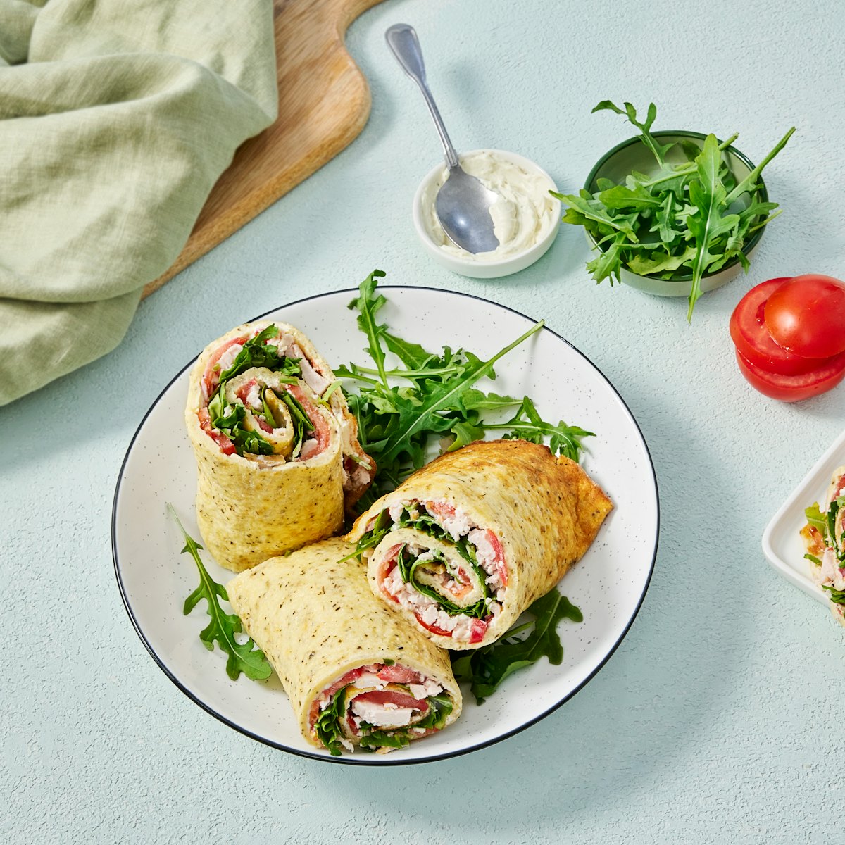 Raejuusto-flatbread