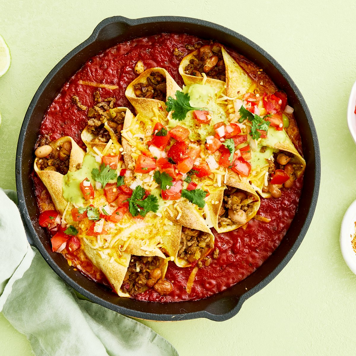 Yhden pannun enchiladat